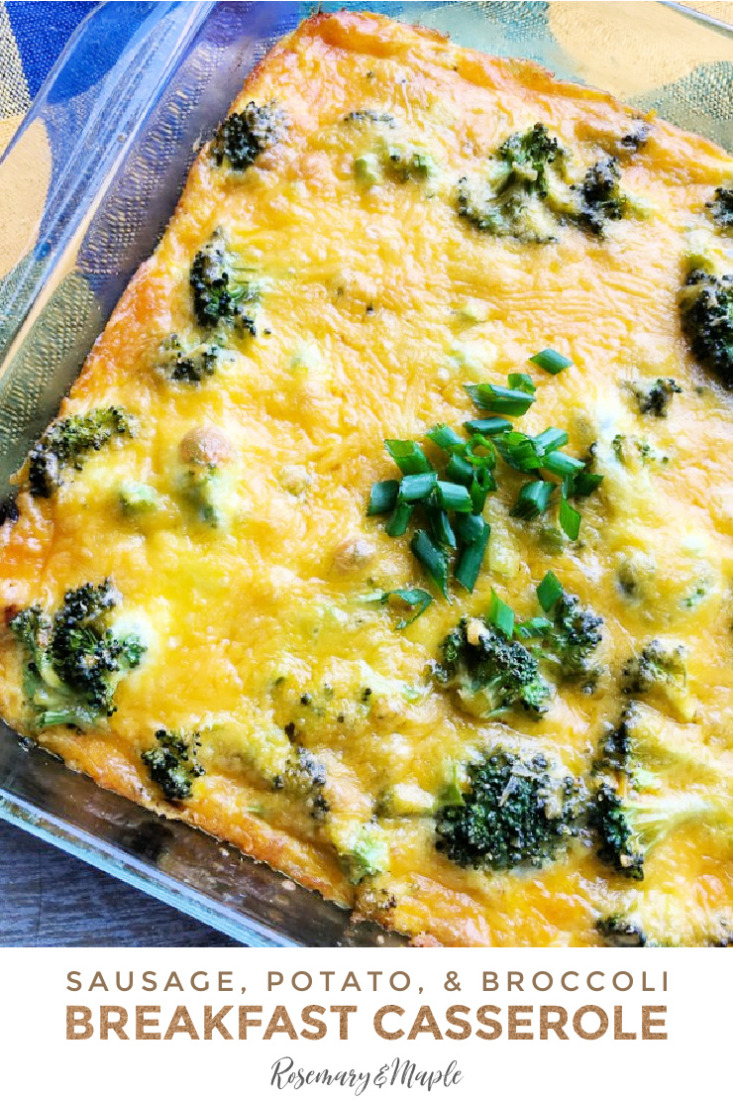 Bake up brunch for a crowd with this tasty sausage, potato, and broccoli breakfast casserole. You can prep this hearty breakfast casserole ahead of time, something night owls are sure to appreciate.