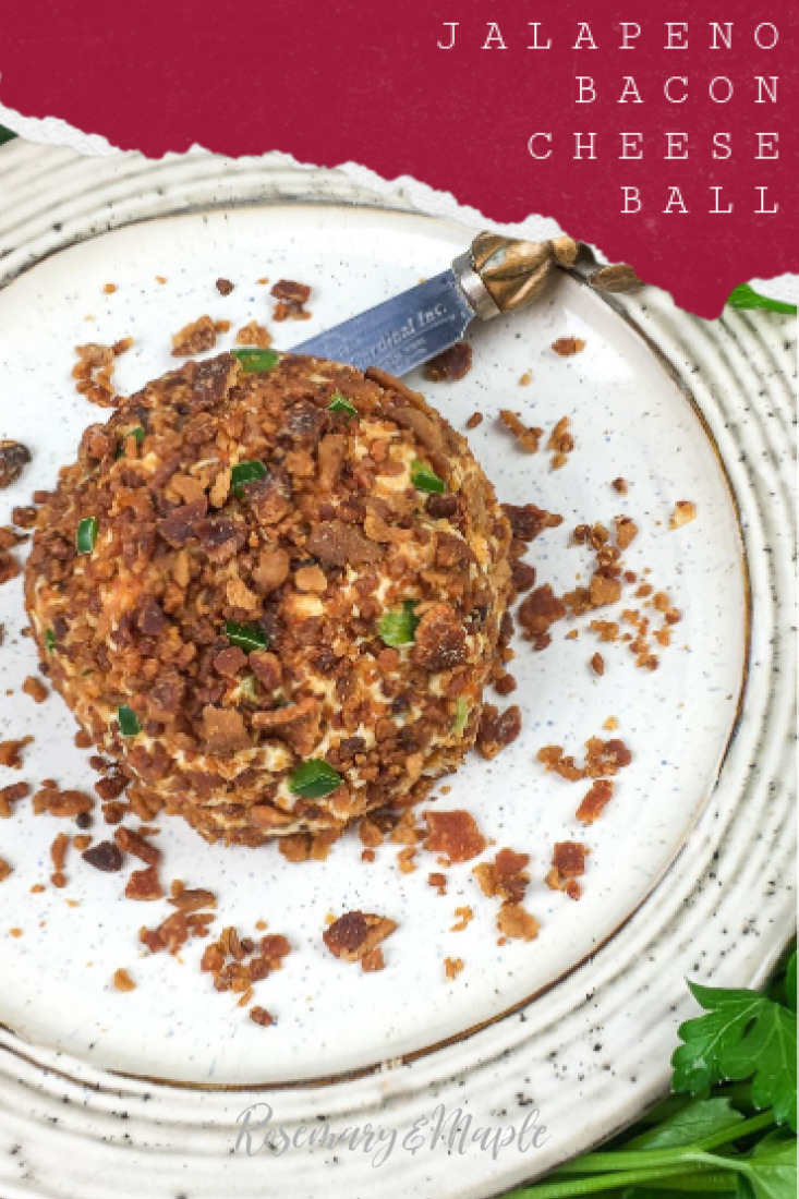  Cheese balls are a classic party appetizer and this Jalapeno bacon cheese ball is one of the best. It has the most perfect combination of creamy cheese, spicy jalapenos and salty bacon.
