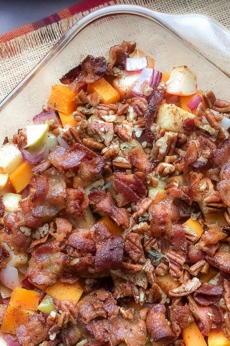 Apple Butternut Squash Casserole