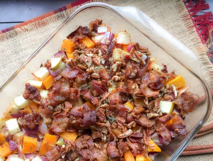 Apple Butternut Squash Casserole