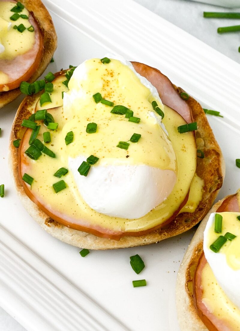Eggs Benedict with the BEST Hollandaise Sauce