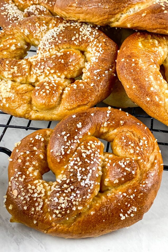 Make homemade soft pretzels with just a few simple ingredients! You will love the salty, chewy exterior with an incredibly soft inside.