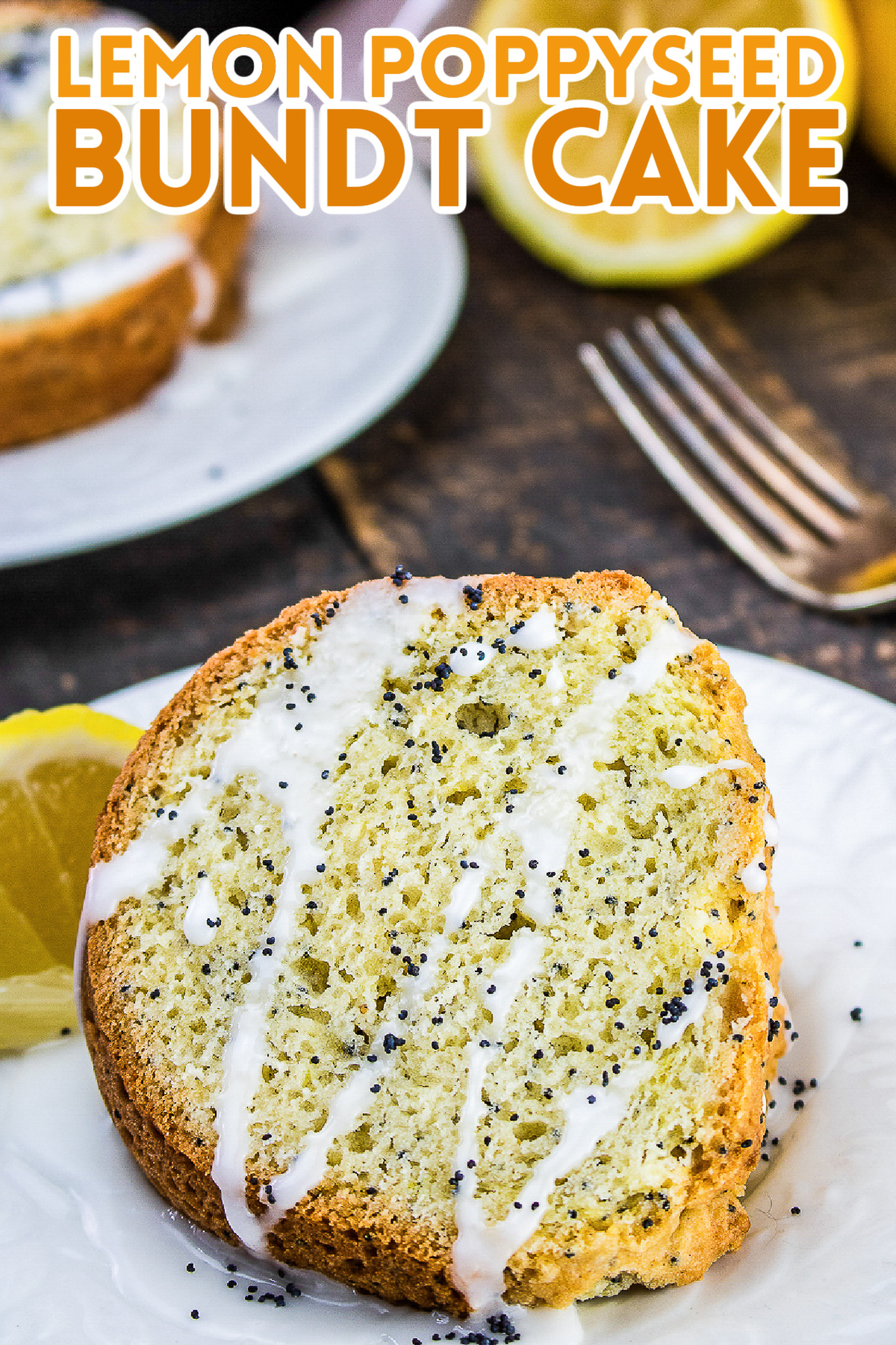 This easy lemon poppy seed bundt cake is the perfect dessert to make for a crowd. It’s sweet and tangy and sure to be a hit!