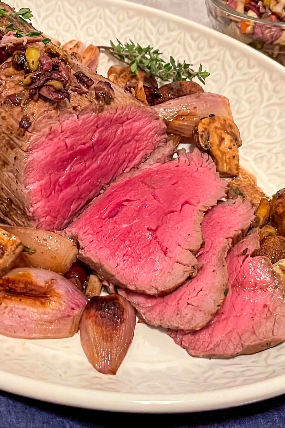 Balsamic Roasted Beef Tenderloin is the perfect weekend dinner. It has Mediterranean flavors that will keep everyone asking for more!