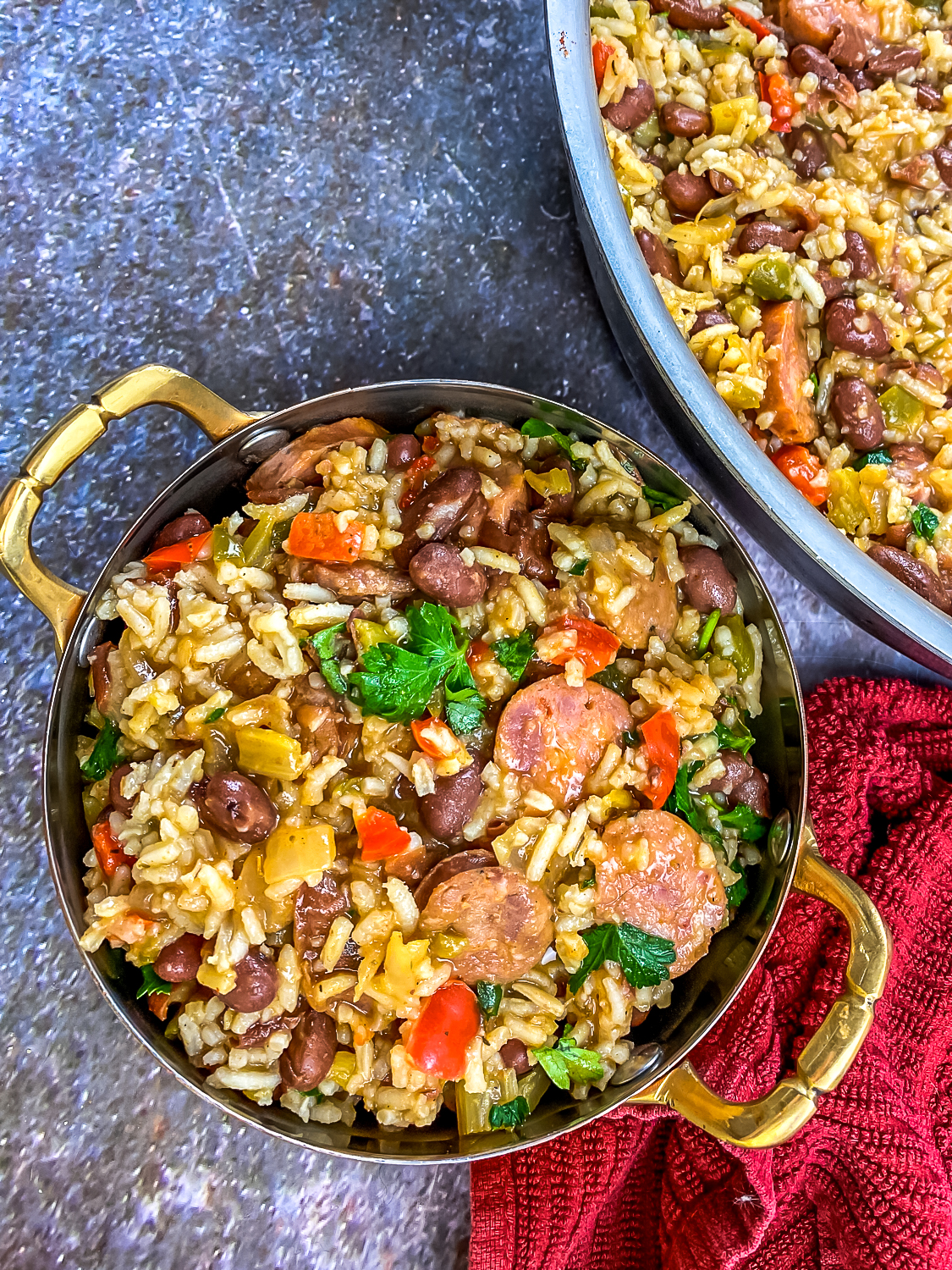 Whether you're in a hurry or have all day, this easy Cajun red beans and rice with sausage recipe is sure to please as a tasty meal or side.