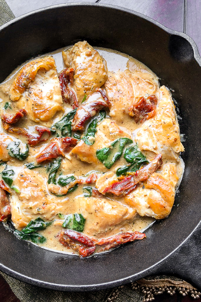 This Chicken with Pecorino Cream Sauce recipe is a creamy, delicious Italian inspired dinner idea perfect for any night of the week.