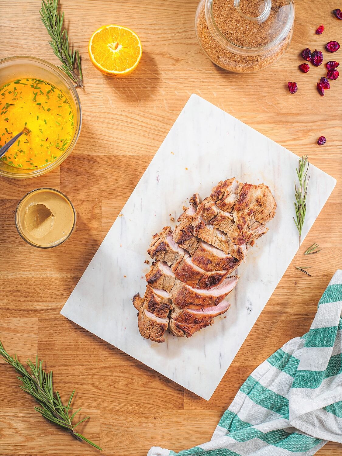 A quick and easy recipe for delicious Cranberry Orange Pork Tenderloin that is sure to become a new favorite. It's the perfect holiday meal.