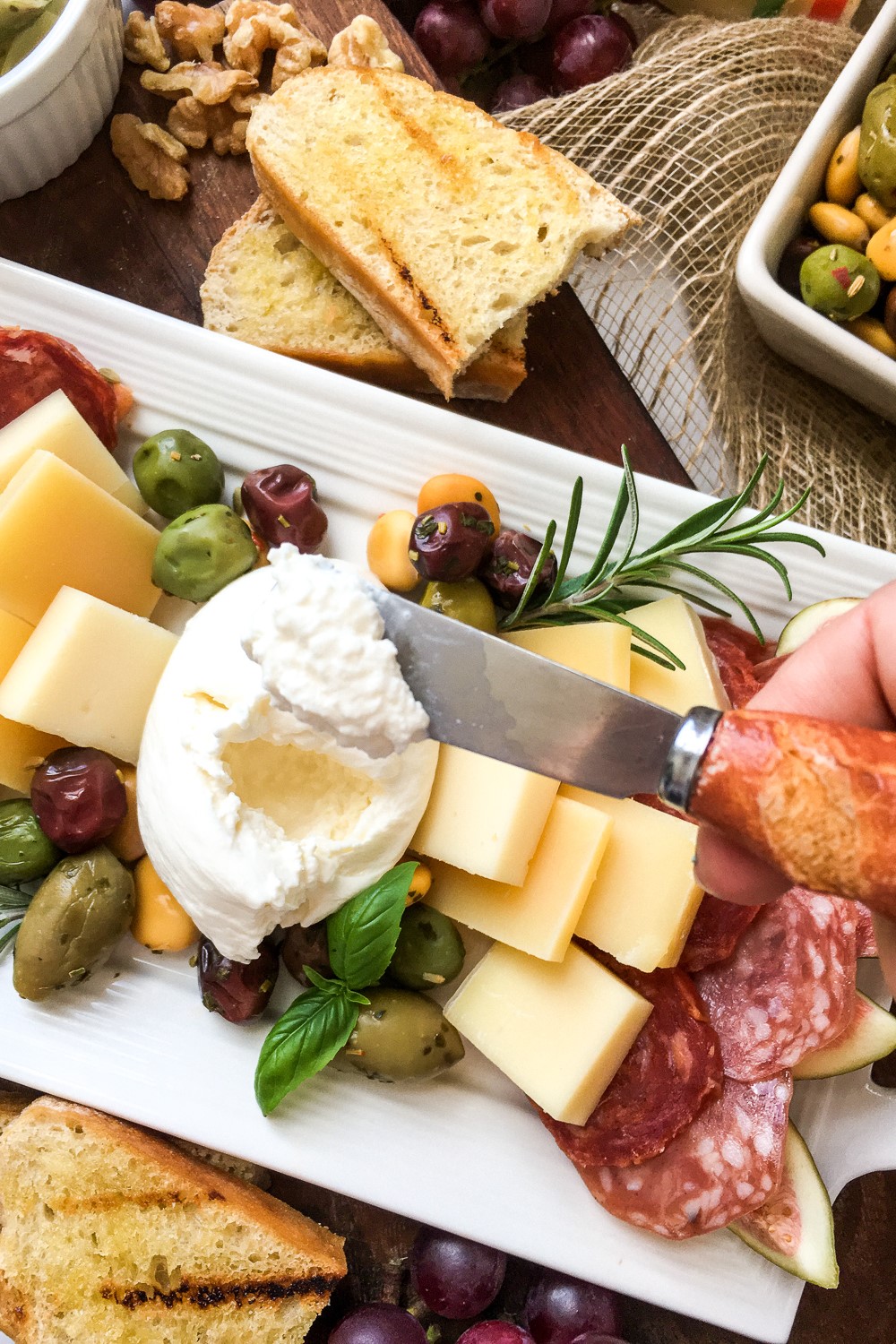 How to make an antipasto platter with a southern Italian twist, it's the perfect appetizer for any dinner party or event!