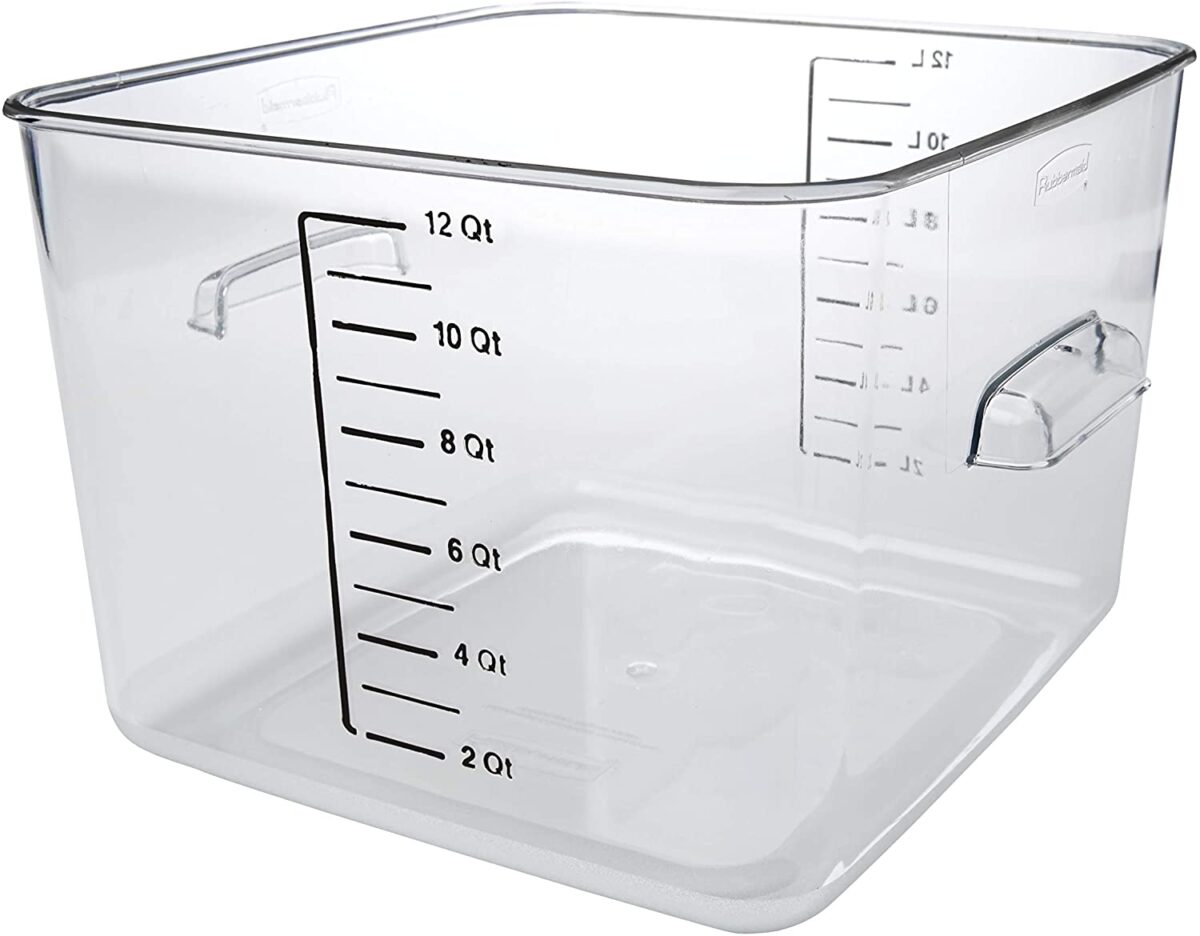 Rubbermaid Commercial Space Saving Food Storage Container
