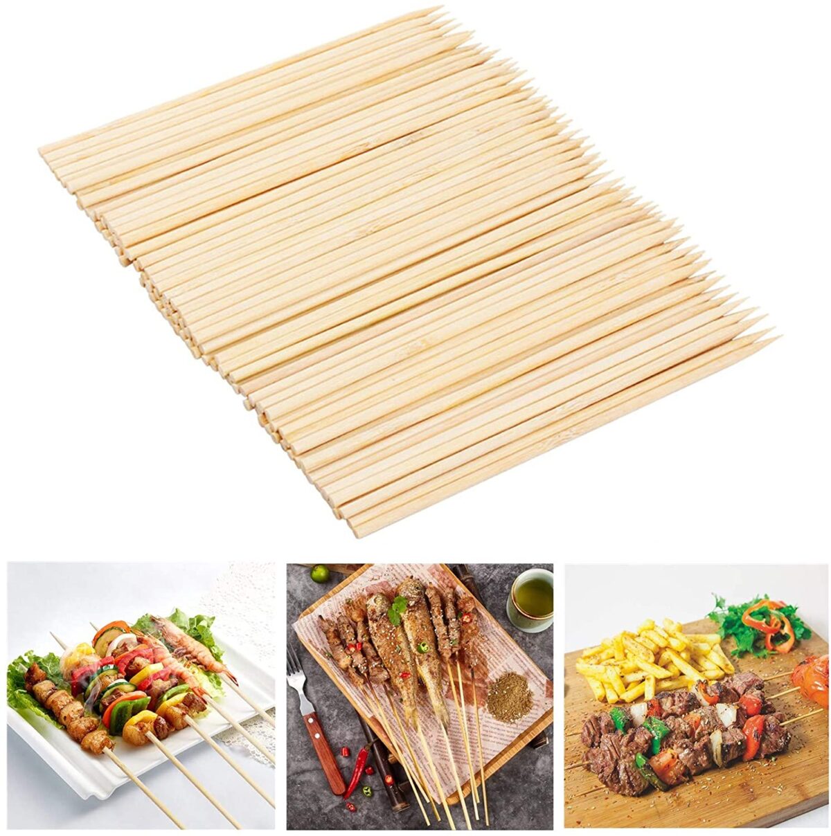 Bamboo Skewers 6 Inch