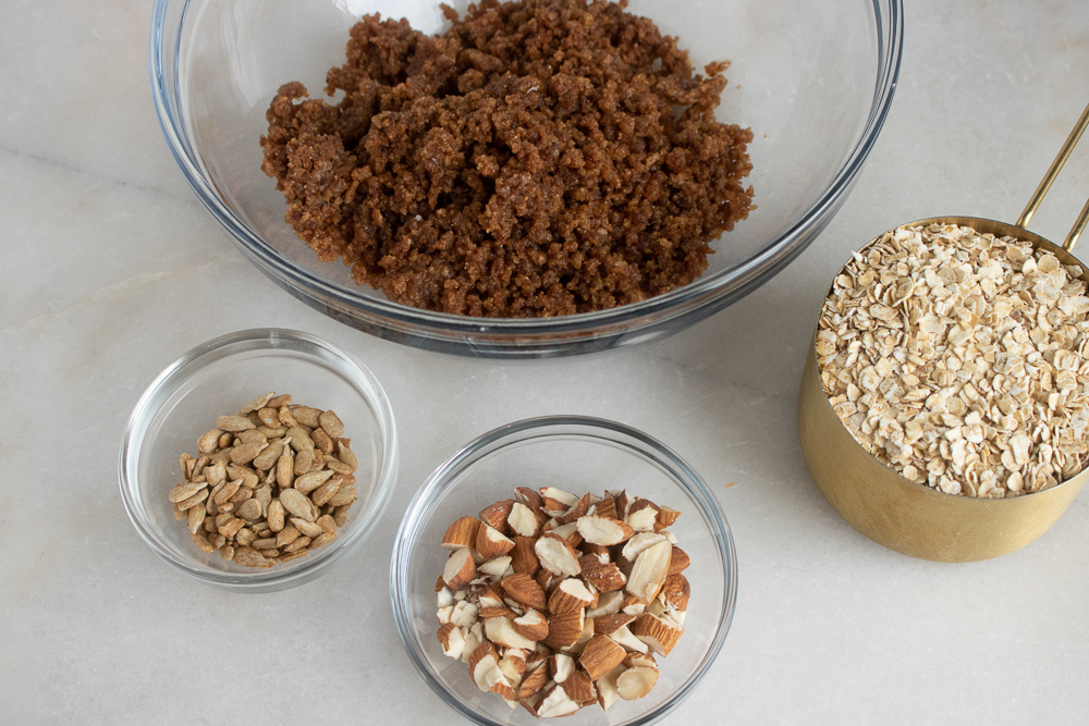 Ingredients for Granola