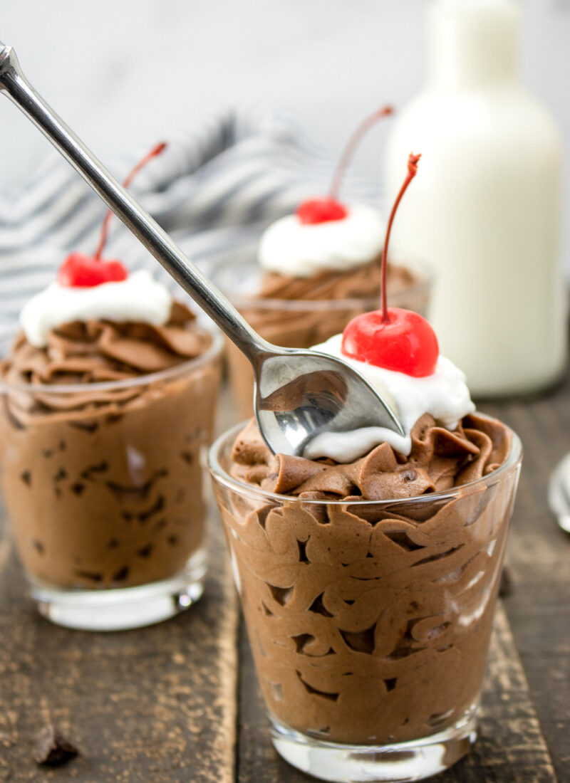 The BEST Chocolate Mousse