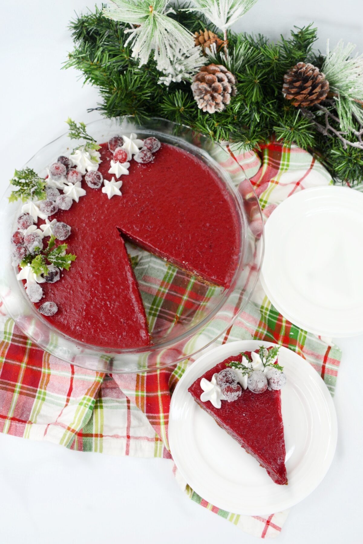 Looking for a last minute dish to bring to a Christmas party? Try this easy and delicious cranberry curd tart recipe. It's sure to be a hit!