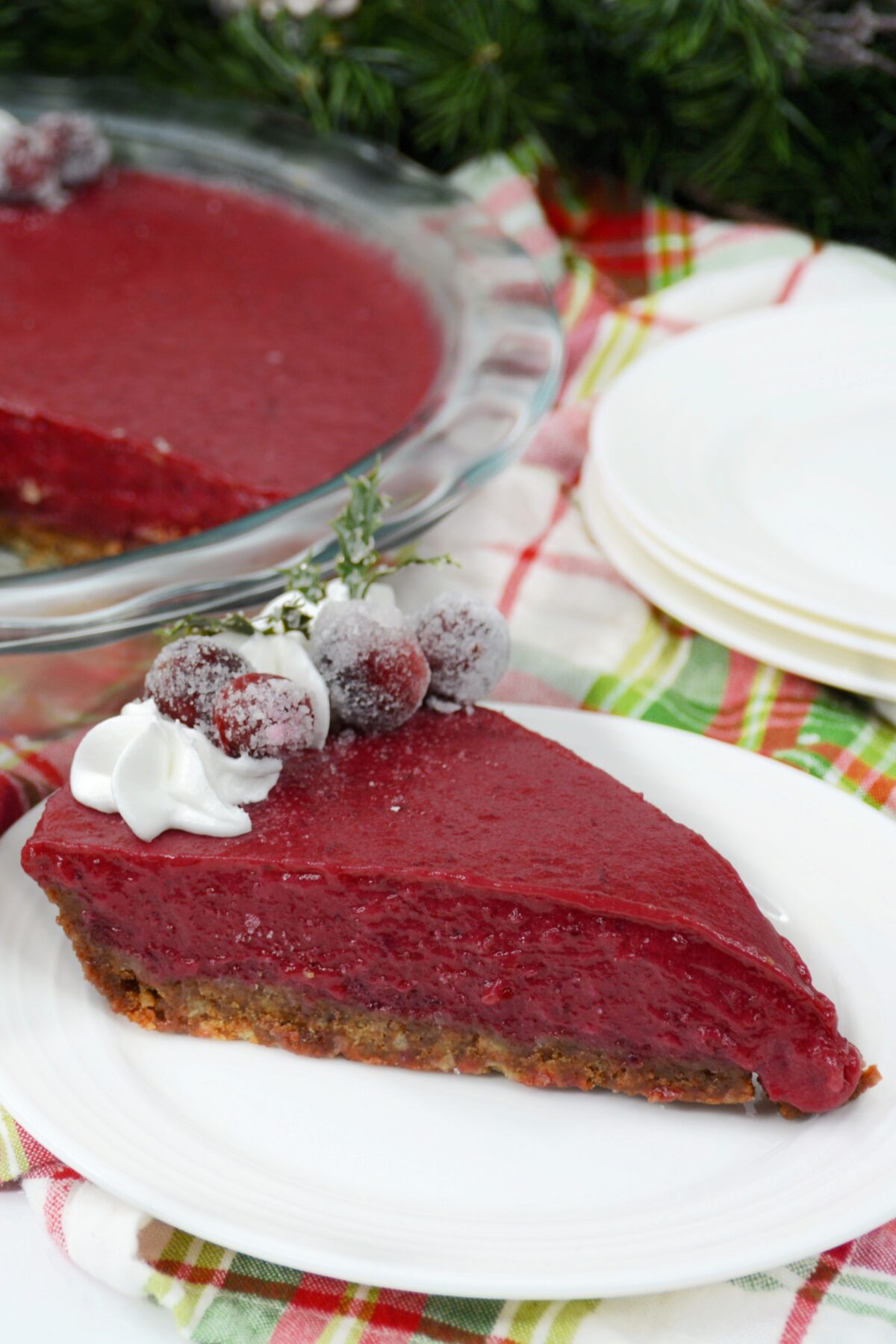 Looking for a last minute dish to bring to a Christmas party? Try this easy and delicious cranberry curd tart recipe. It's sure to be a hit!