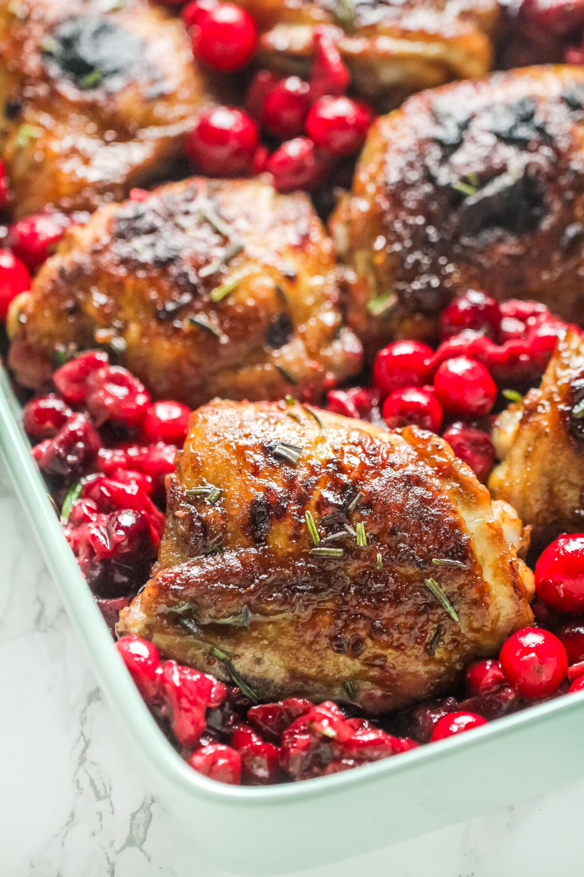 This easy cranberry chicken recipe is a delicious way to feed the family over the holidays or any time you want a good home cooked meal.
