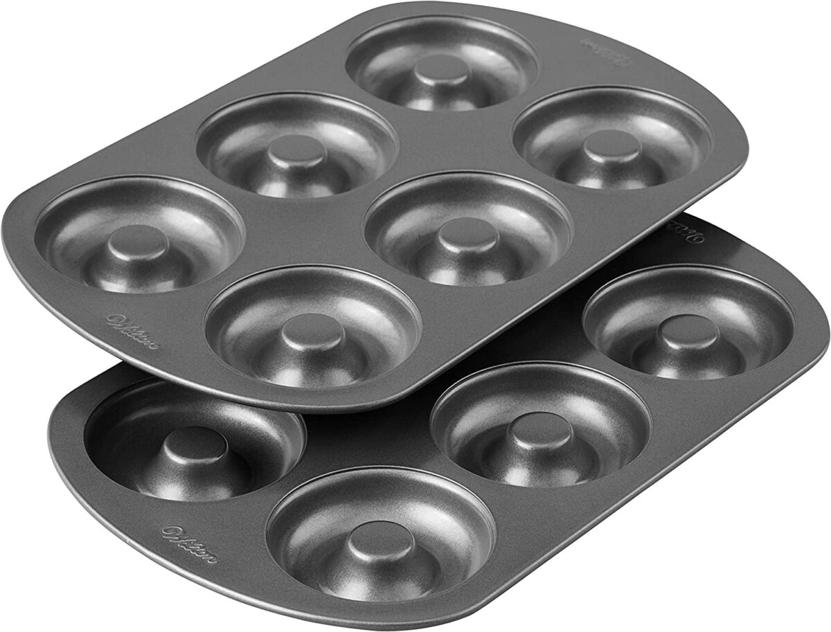 Wilton Non-Stick 6-Cavity Donut Baking Pans