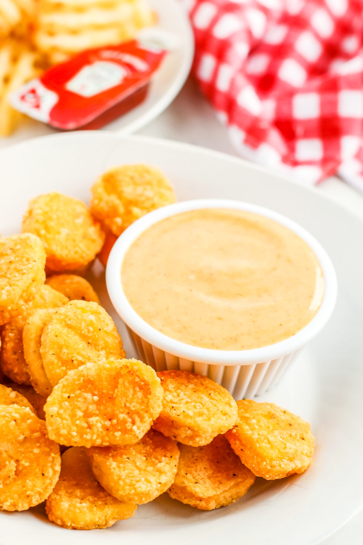 This easy copycat Chick-fil-A sauce tastes like the real deal; it's great for dipping fries, chicken, or anything else your heart desires!