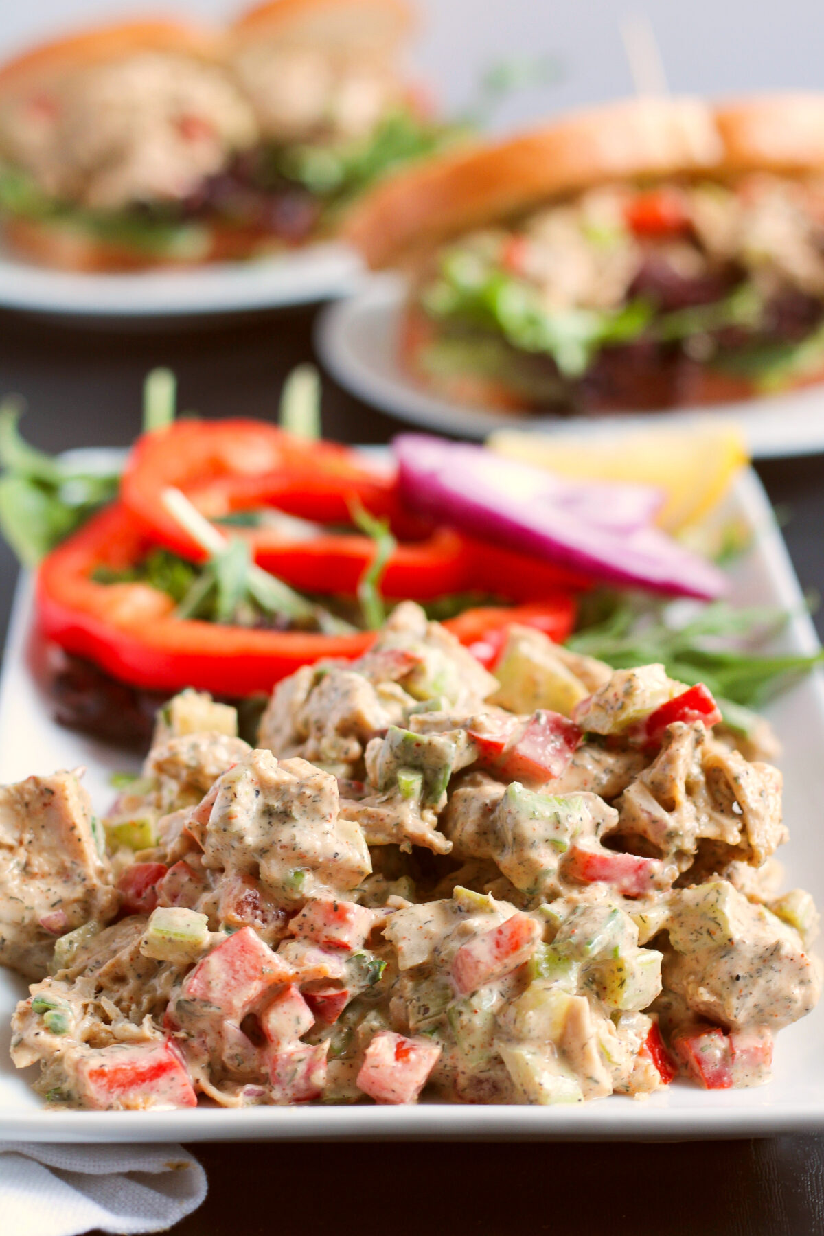 Make your next lunch an unforgettable one with this delicious and easy avocado chicken salad recipe - it's a healthy twist on a classic!