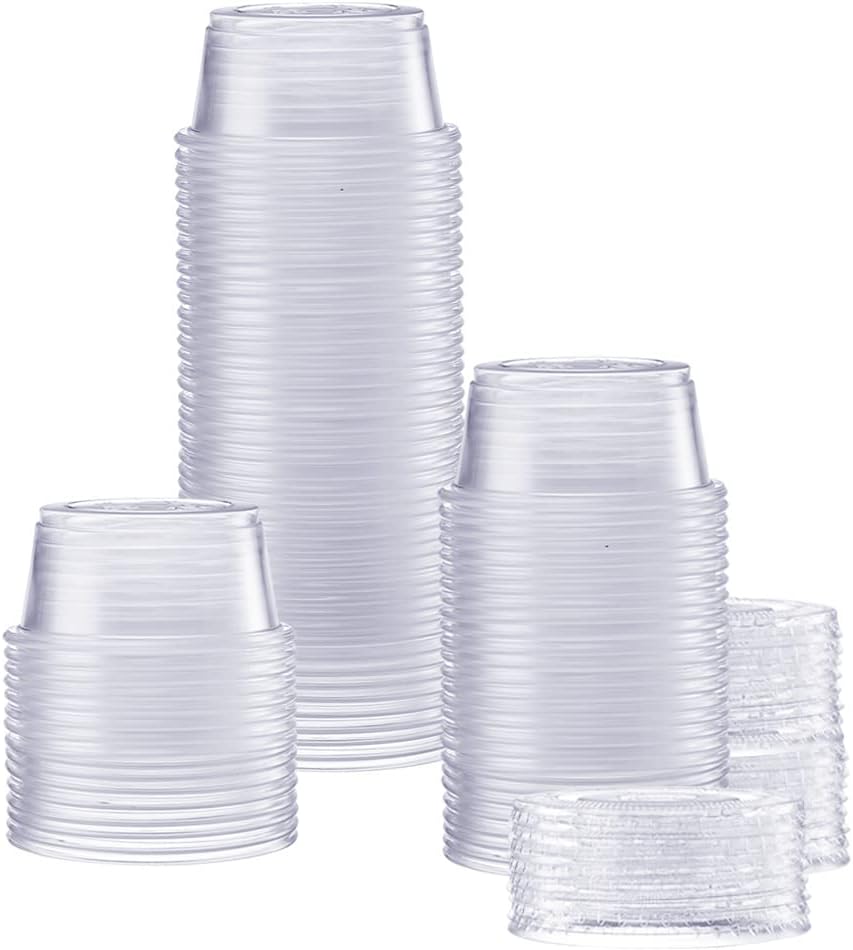 Plastic Portion Cups With Lids