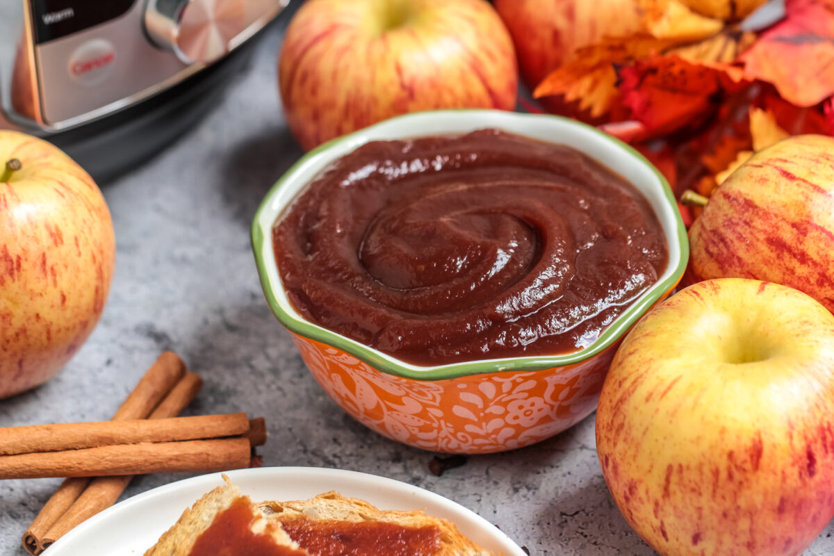 Discover a delicious and easy Instant Pot apple butter recipe and see how quickly you can have homemade apple butter spread on your toast.