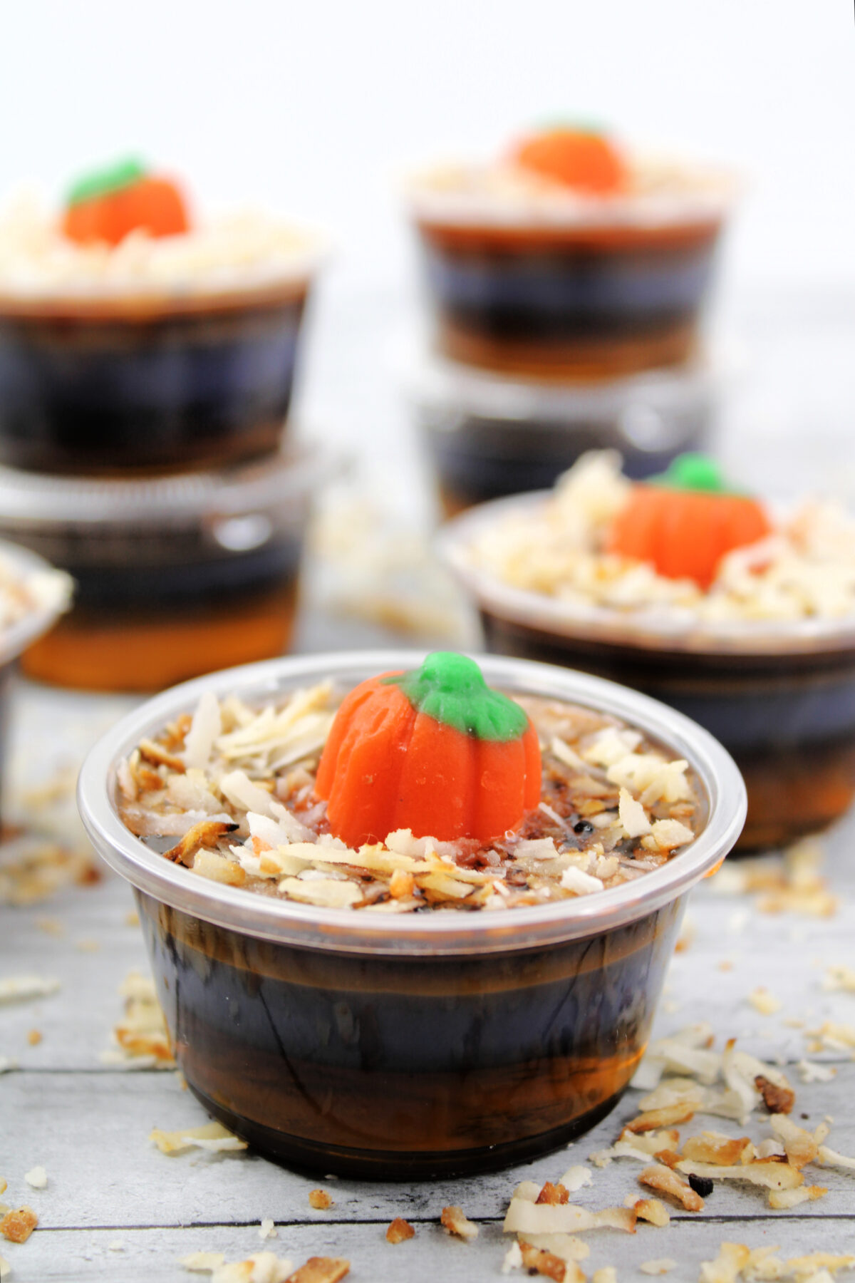 Looking for a fun way to celebrate the fall season? Check out this delicious pumpkin patch jello shots recipe for your next fall party!