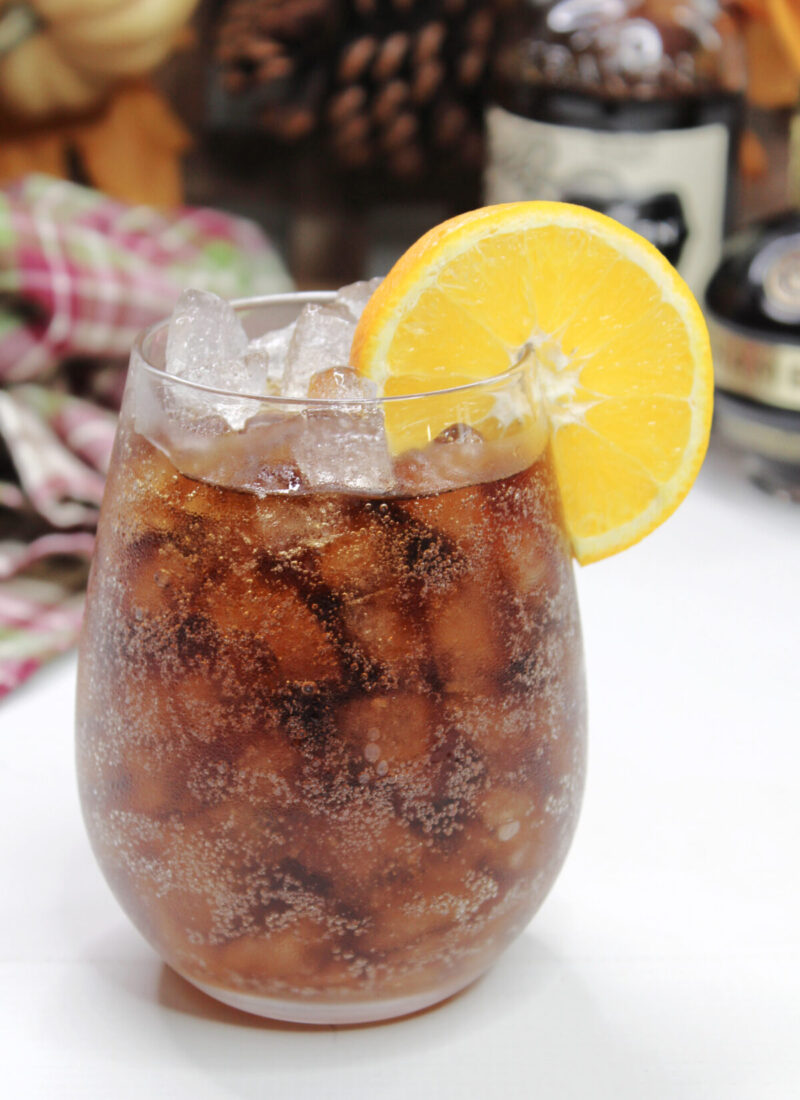 Orange Ginger Rum Cocktail