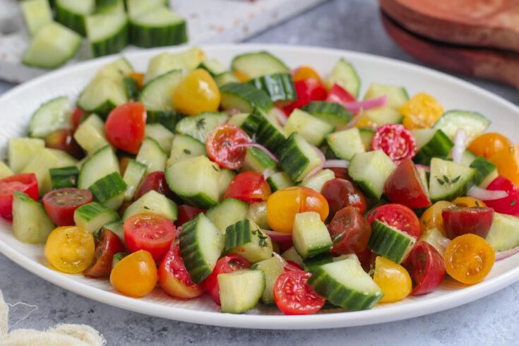Cucumber Tomato Salad